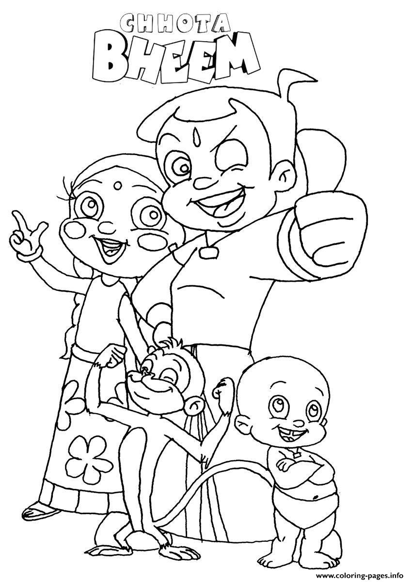 chotta bheem pictures chota bheem coloring pages pictures chotta bheem 1 1