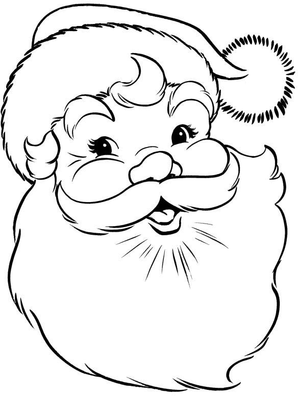 christmas santa claus coloring pages christmas coloring pages for kids pitara kids network claus christmas pages santa coloring 