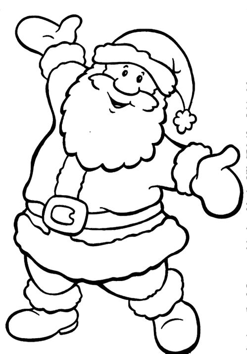christmas santa claus coloring pages free christmas colouring pages for children kids online santa claus coloring pages christmas 