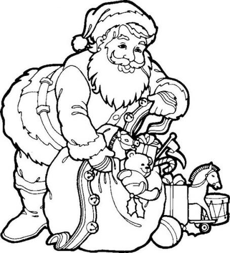 christmas santa claus coloring pages my family fun coloring page coloring santa christmas claus pages 