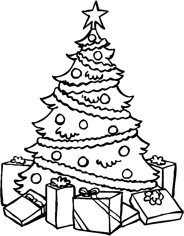 christmas tree coloring page christmas tree coloring child coloring coloring christmas tree page 