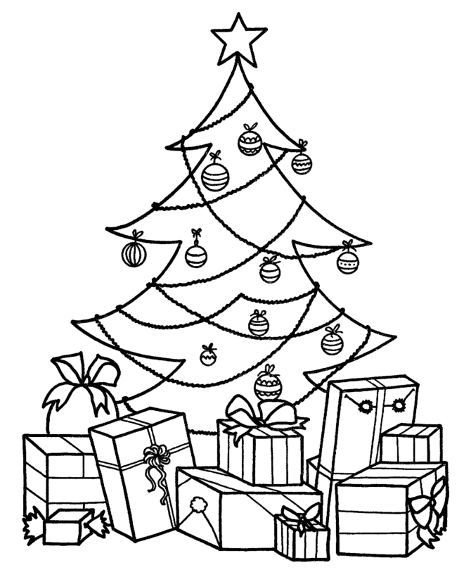christmas tree coloring page holiday coloring pages momjunction coloring tree page christmas 