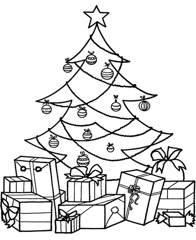 christmas tree coloring page under the christmas tree eit digital christmas tree page coloring 