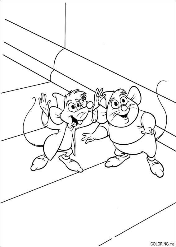 cinderella mice coloring pages cinderella coloring pages to download and print for free pages coloring mice cinderella 