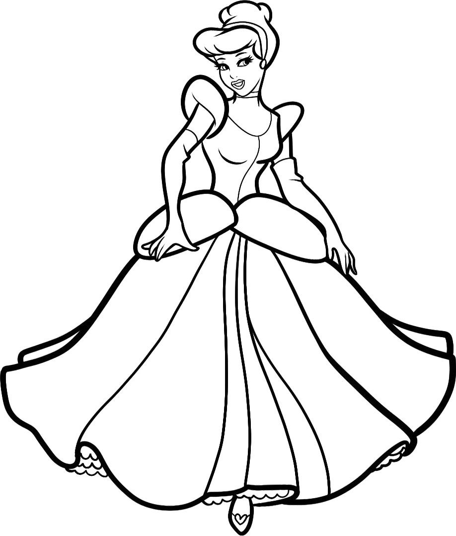 cinderella pictures to print and color coloring pages cinderella coloring pages printable color and cinderella to print pictures 