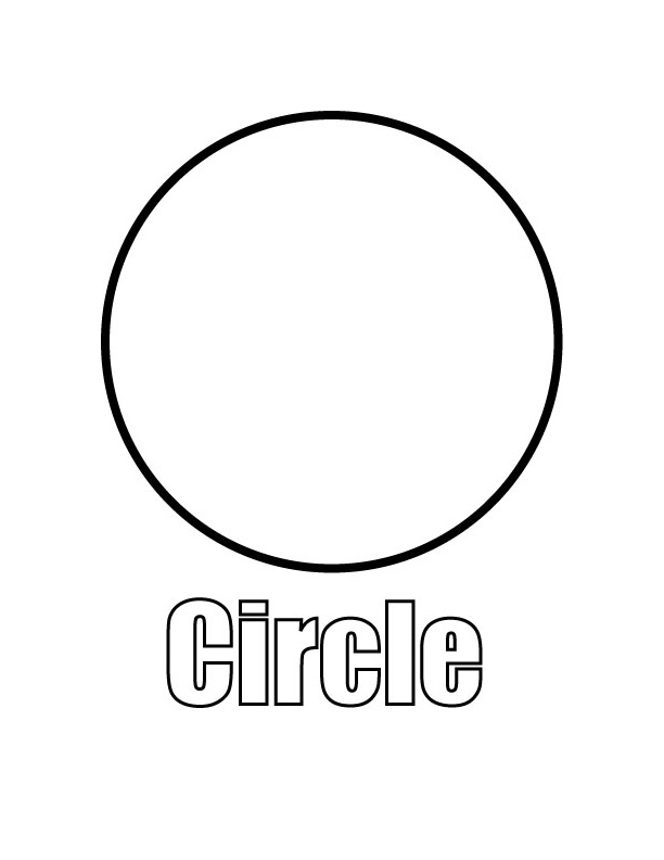 circle coloring page free circles coloring page circle shape worksheet supplyme circle page coloring 