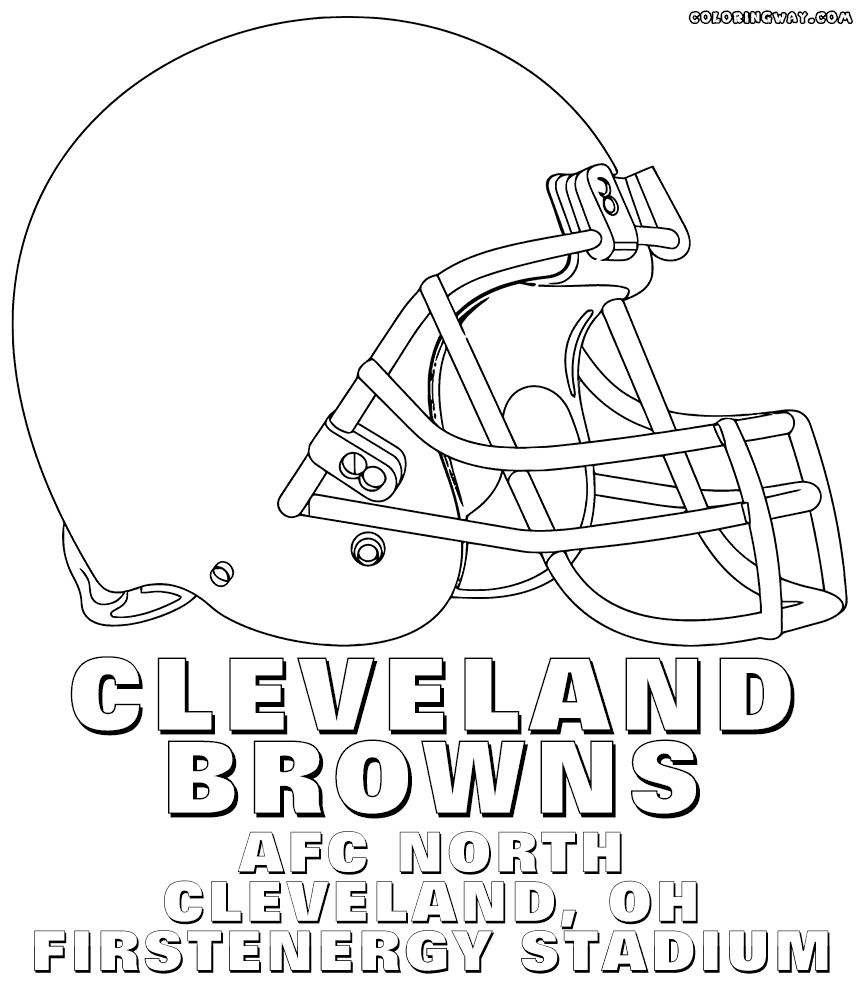 cleveland browns coloring pages nfl logos coloring pages coloring pages to download and coloring browns pages cleveland 