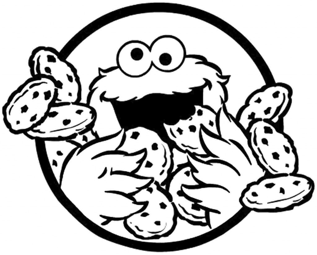clip art coloring pages cookie monster clip art clipartioncom art pages coloring clip 