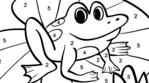 color by number frog color number frogs grandparents 464839 coloring pages frog number by color 