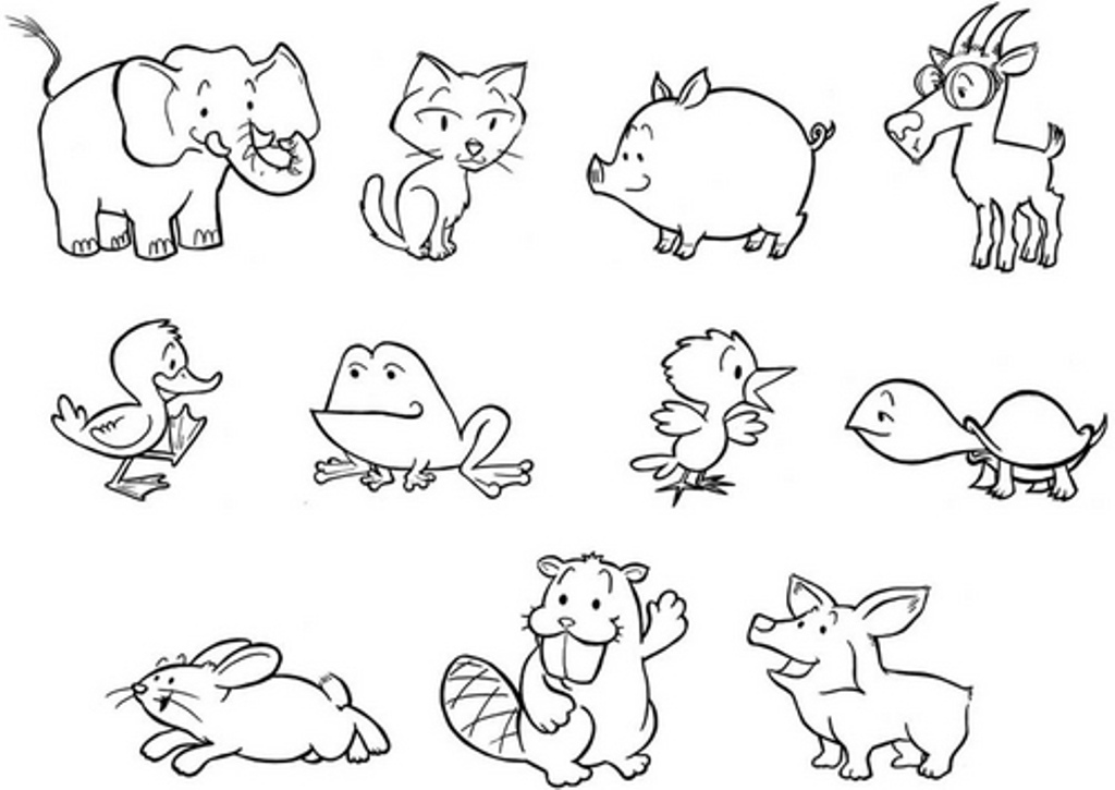 color pages of animals hipopótamo desenhos para colorir color animals pages of 