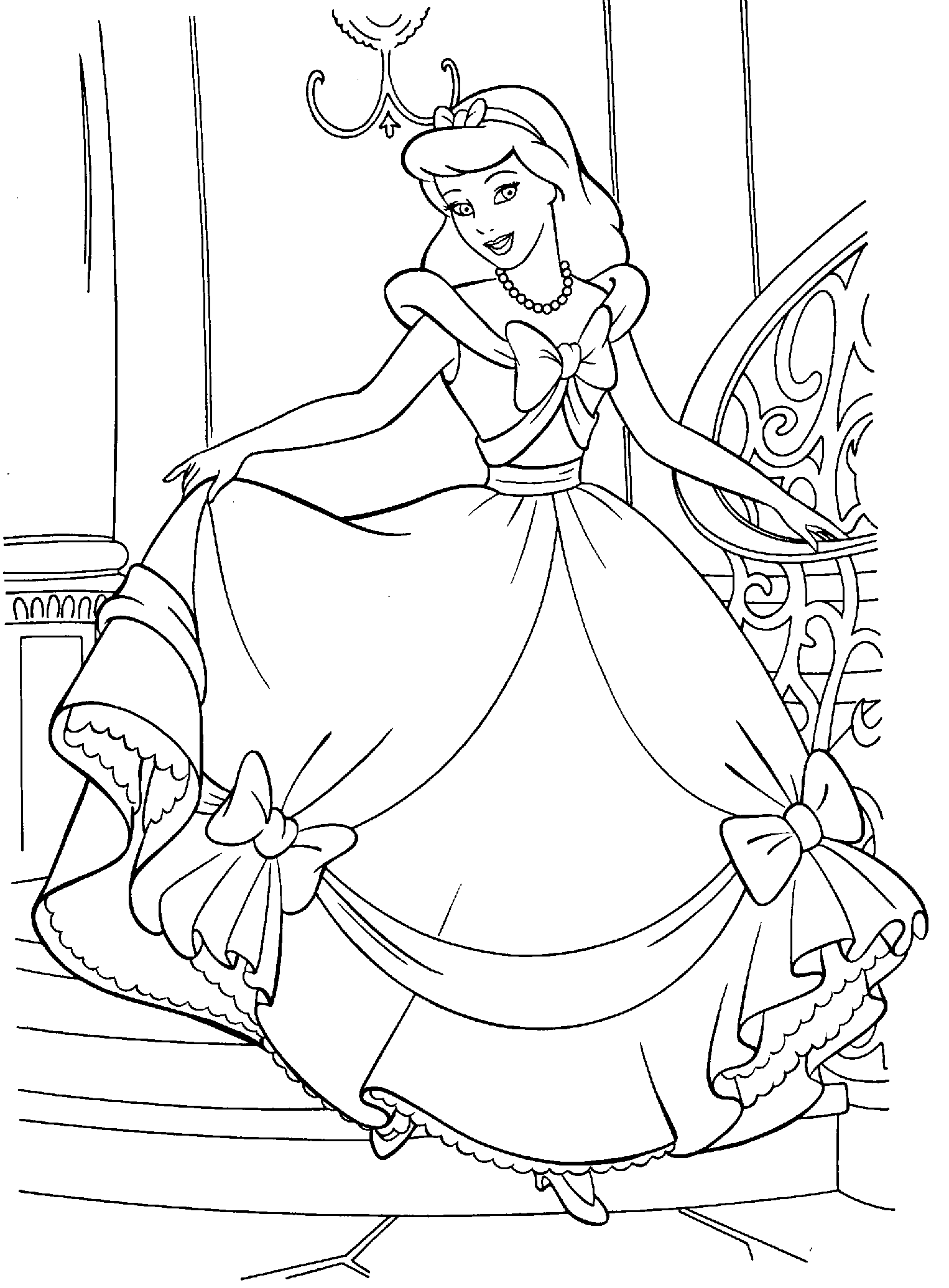 colored pages free printable cinderella activity sheets and coloring pages colored 