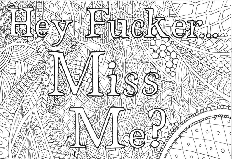 coloring books for adults bad words queen of resting bitch face adult coloring page by the for bad coloring adults books words 