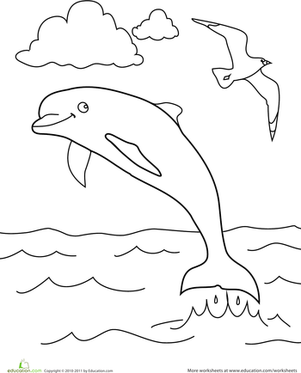 coloring dolphins coloring pages for kids by mr adron dolphins coloring dolphins coloring 