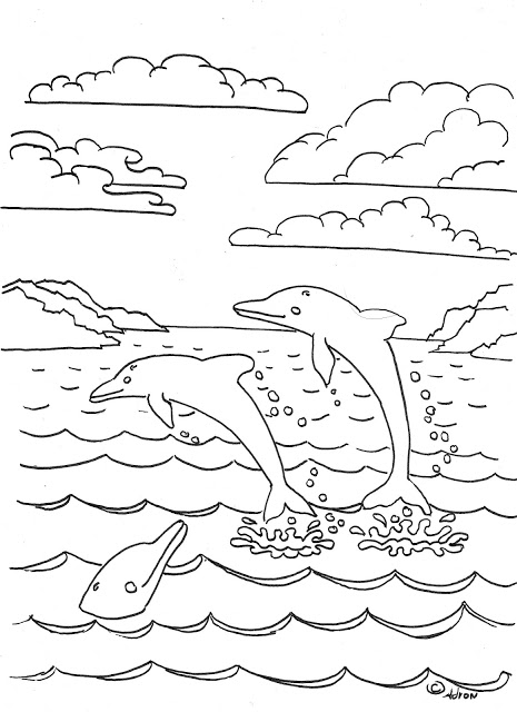 coloring dolphins free printable dolphin coloring pages for kids coloring dolphins 1 4