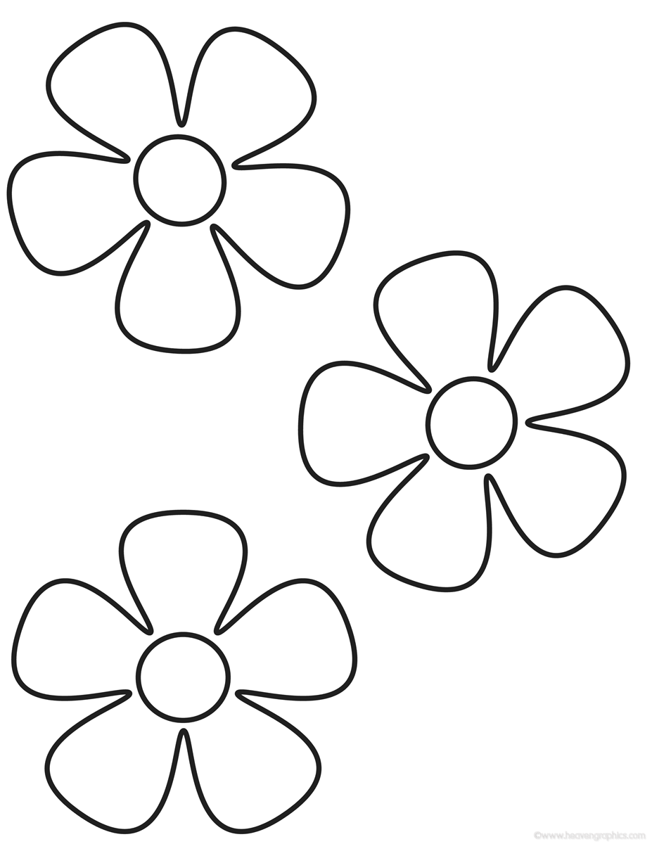coloring flower free printable flower coloring pages for kids best coloring flower 