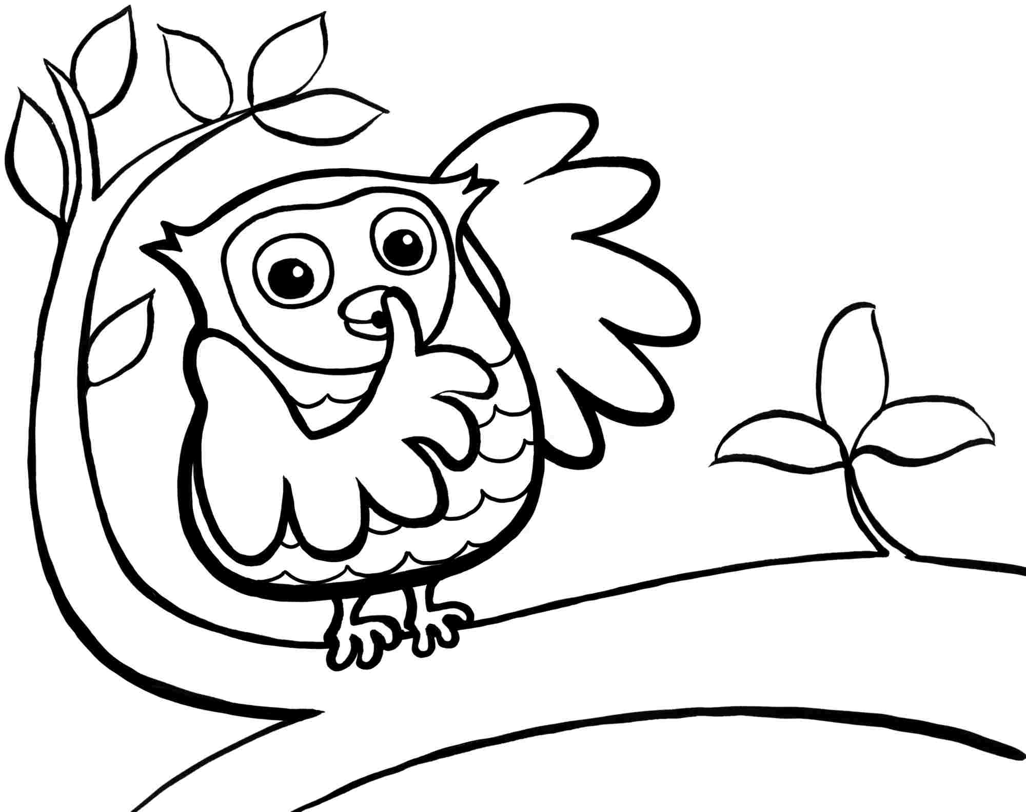 coloring page for kids cute printable owl coloring pages for kids 360coloringpages page kids coloring for 