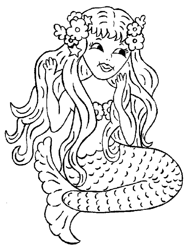 coloring page mermaid free printable mermaid coloring pages for kids coloring page mermaid 