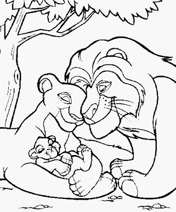 coloring page of a lion jungle coloring pages best coloring pages for kids page of coloring a lion 
