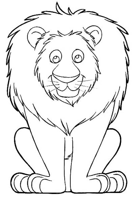 coloring page of a lion l is for lion coloring page free printable coloring pages page a of coloring lion 