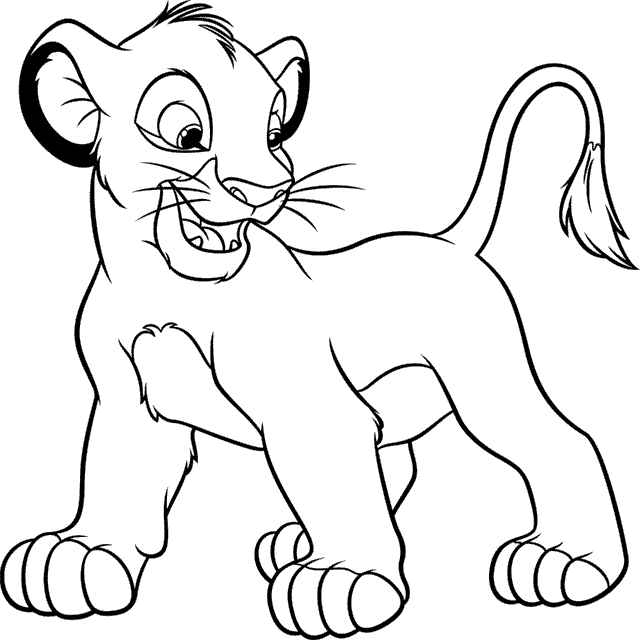 coloring page of a lion standing lion coloring page free printable coloring pages lion of a coloring page 