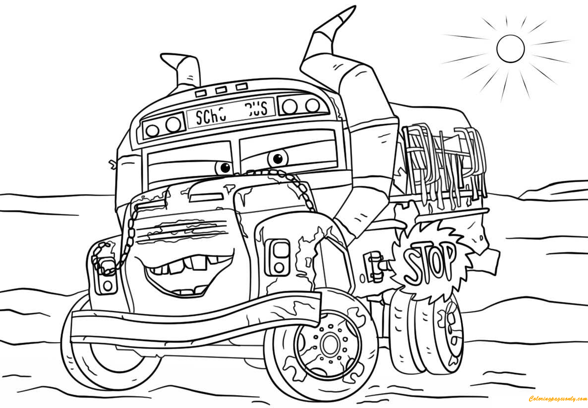coloring pages disney cars miss fritter from cars 3 disney coloring page free cars disney coloring pages 