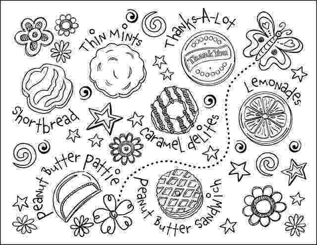 coloring pages for girl scouts girl scout cookies coloring pages timeless miraclecom girl coloring for pages scouts 