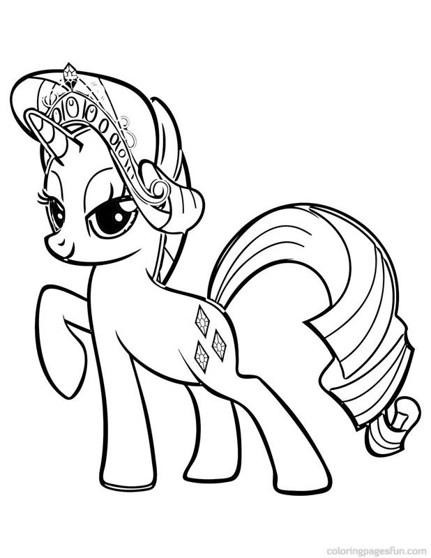 coloring pages for girls my little pony my little pony eenhoorn kleurplaat my little pony coloring pages pony girls little coloring my for 