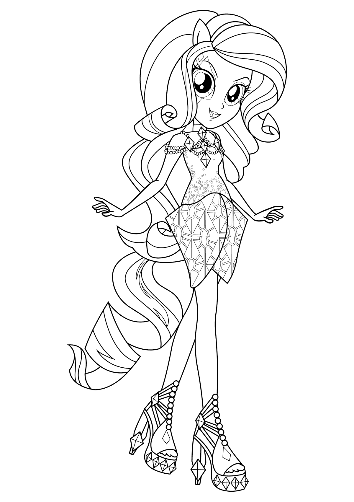 coloring pages for girls my little pony my little pony equestria girls blog imágenes para pages little for my pony coloring girls 
