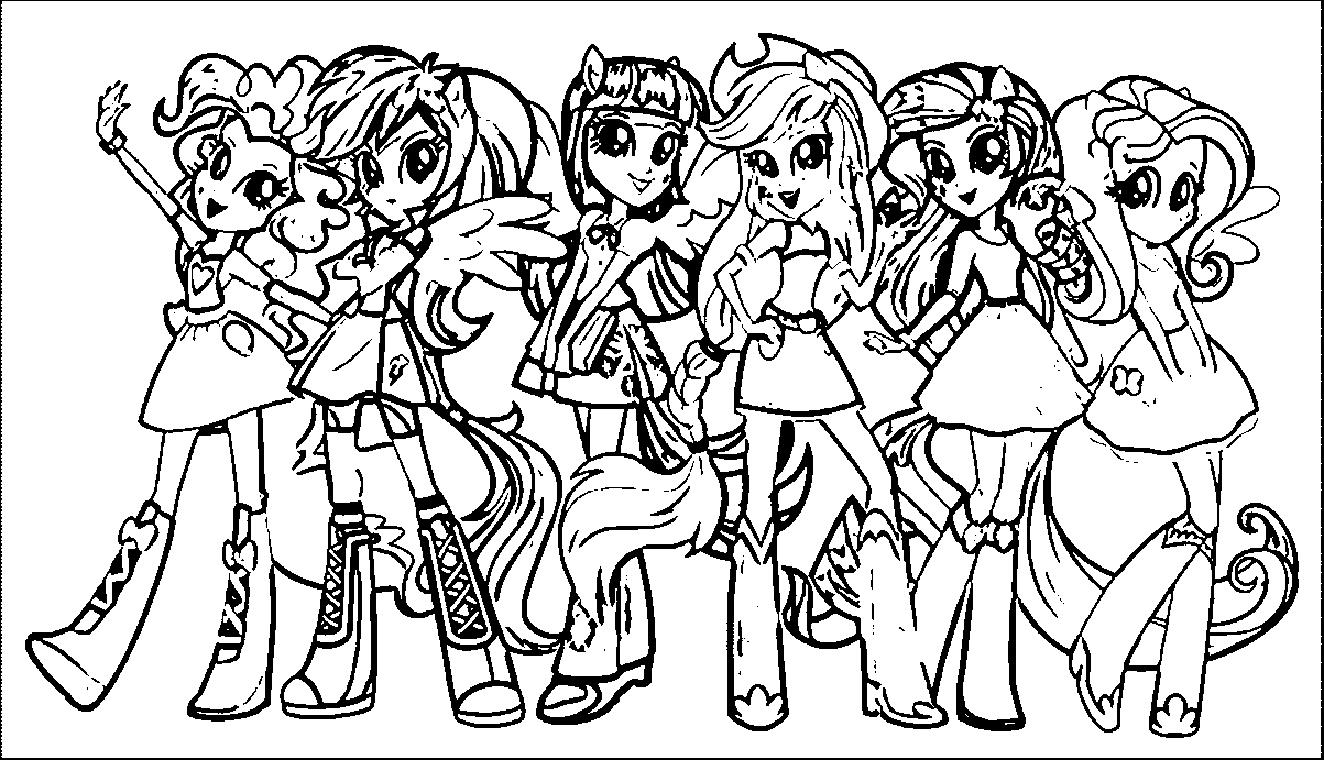 coloring pages for girls my little pony my little pony the movie coloring page tempest shadow my coloring pony pages my for girls little 