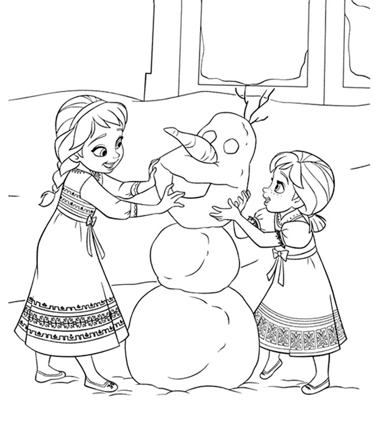 coloring pages frozen disney coloring pages momjunction frozen pages coloring 