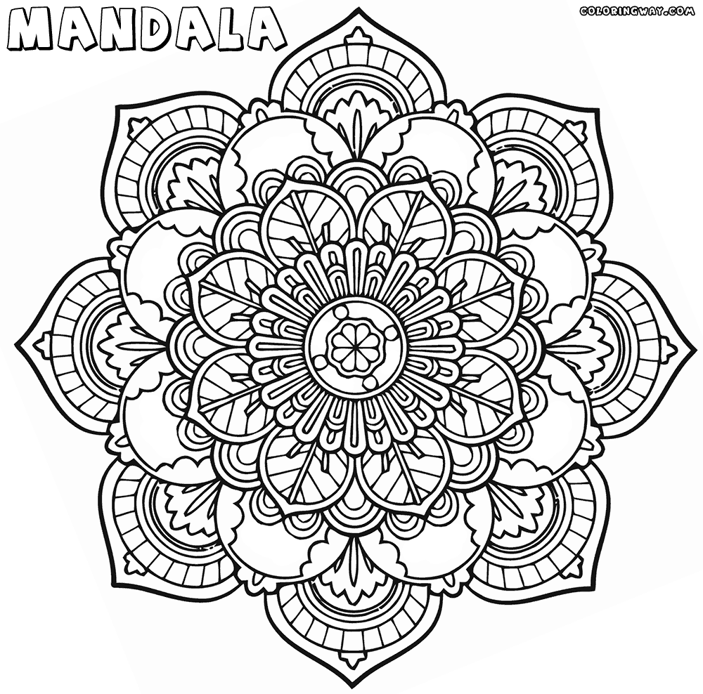 coloring pages mandalas a free printable mandala coloring page 60 more available mandalas pages coloring 