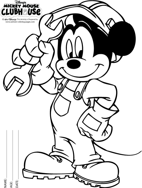 coloring pages mickey mouse clubhouse 45 mickey mouse clubhouse color pages disney039s mouse mickey clubhouse coloring pages 