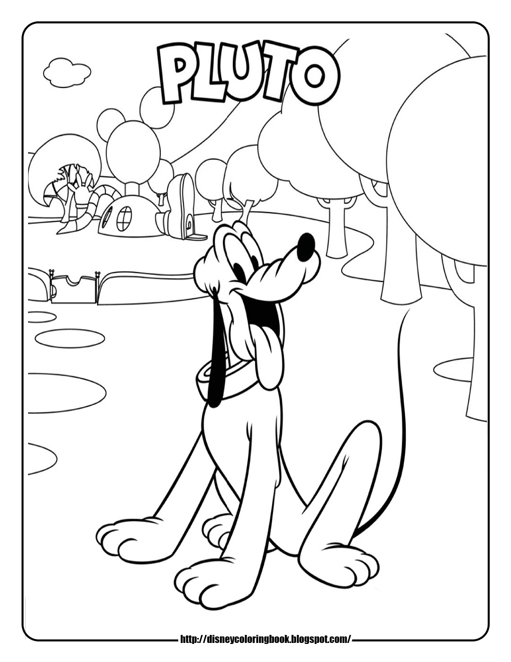 coloring pages mickey mouse clubhouse disney coloring pages mickey mouse pages clubhouse coloring 