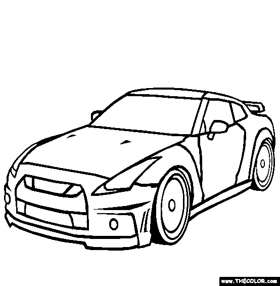 coloring pages nissan gtr nissan gtr coloring page free printable coloring pages pages coloring gtr nissan 