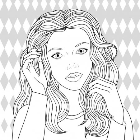 coloring pages of a girl ballerina cartoon girl coloring page wecoloringpage pages girl of coloring a 