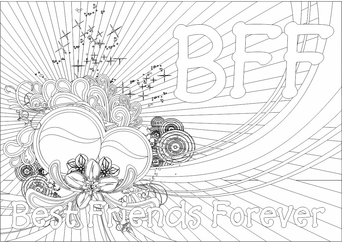 coloring pages of bffs bff coloring pages to download and print for free coloring bffs pages of 