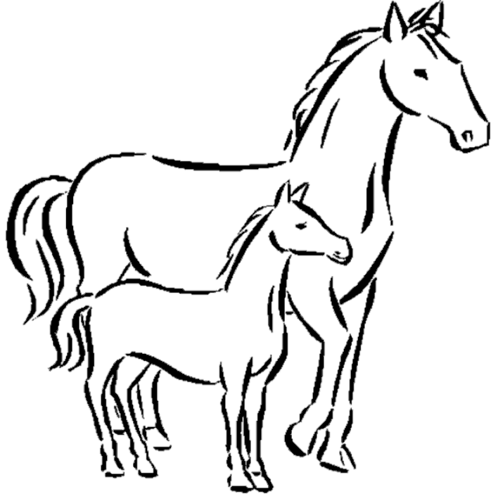 coloring pages of horses to print horse coloring pages for kids coloring pages for kids horses to print coloring pages of 