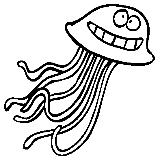 coloring pages of jellyfish jelly fish coloring page free printable coloring pages pages of jellyfish coloring 