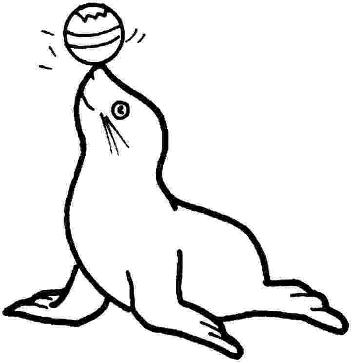 coloring pages of seals 免费 可爱卡通印章 矢量图 page 5 coloring pages of seals 
