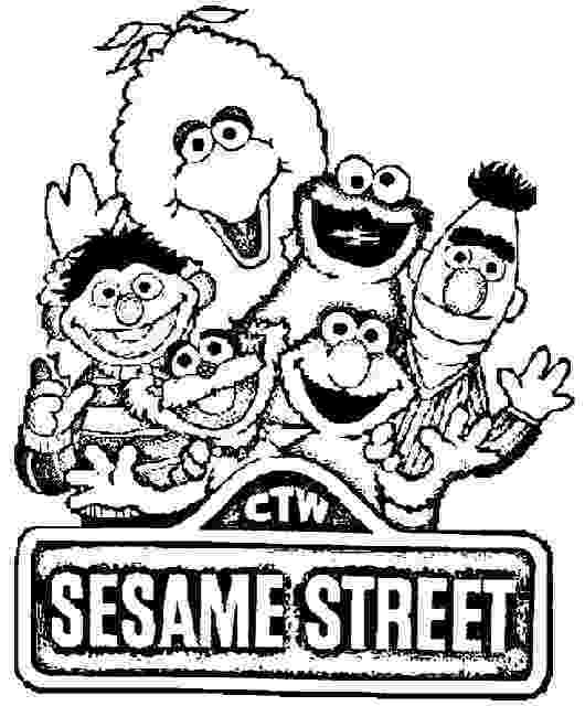 coloring pages of sesame street characters sesame street coloring pages getcoloringpagescom street coloring sesame of pages characters 