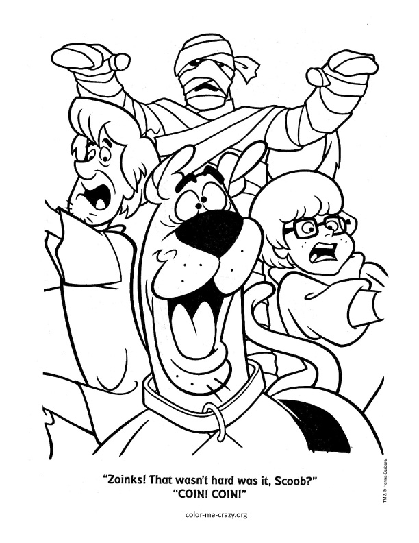 coloring pages scooby doo free printable scooby doo coloring pages for kids doo scooby pages coloring 