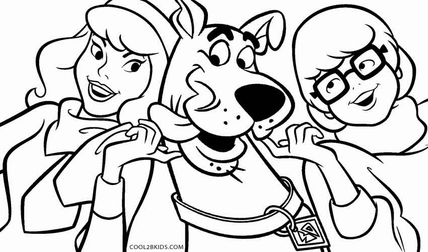coloring pages scooby doo free printable scooby doo coloring pages for kids pages coloring scooby doo 