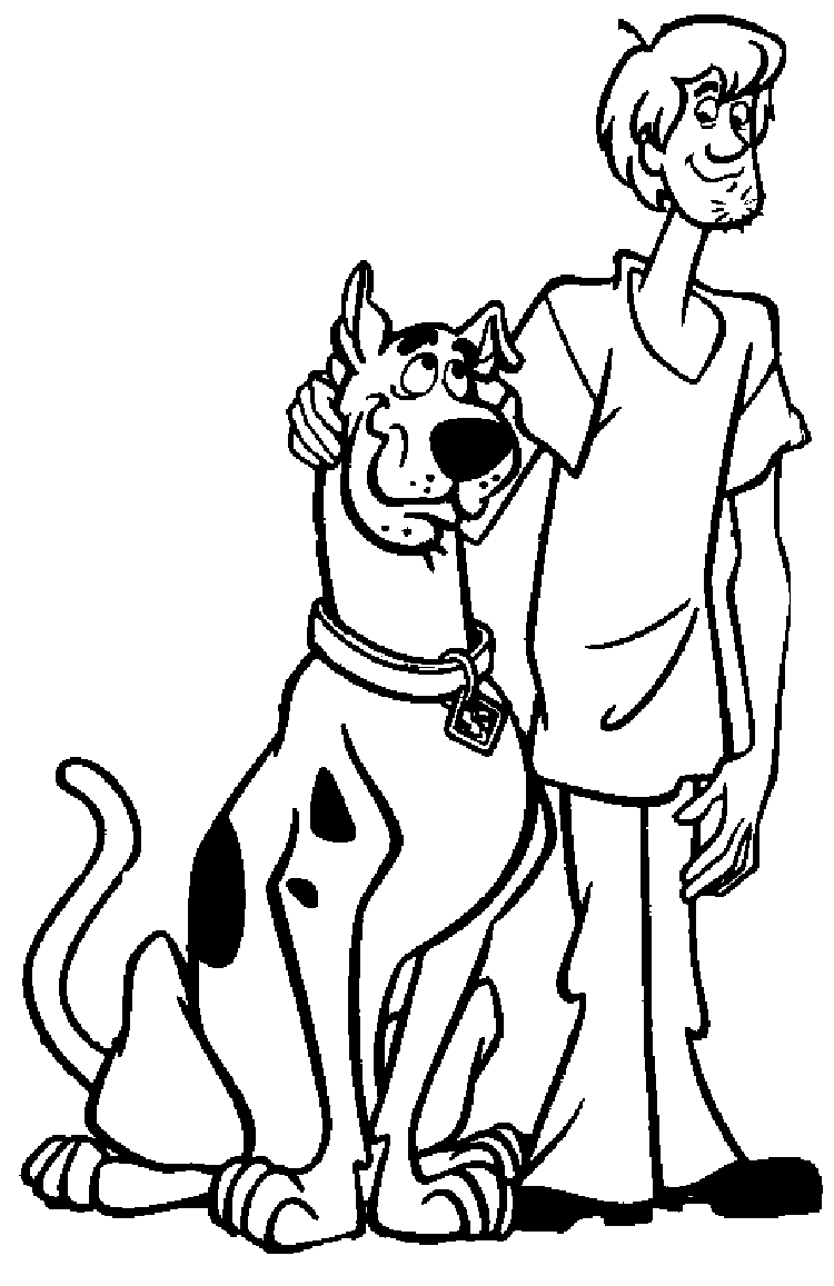 coloring pages scooby doo kids page printable scooby doo coloring pages pages doo scooby coloring 