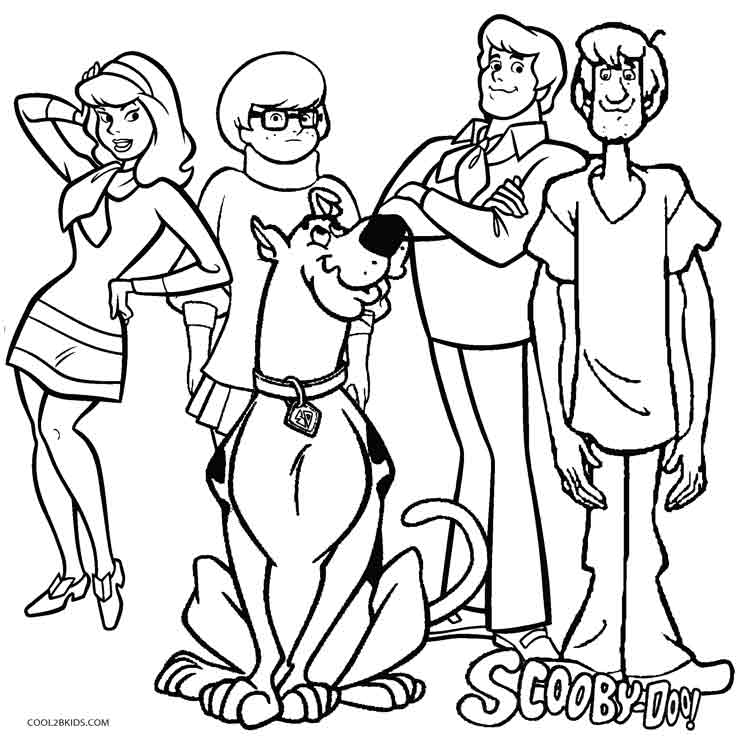 coloring pages scooby doo printable scooby doo coloring pages for kids cool2bkids coloring doo scooby pages 1 1