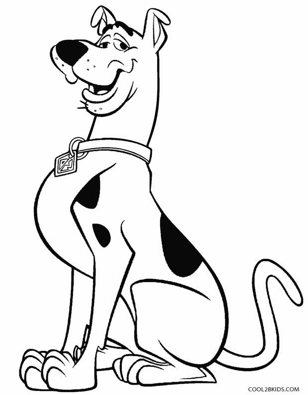 coloring pages scooby doo printable scooby doo coloring pages for kids cool2bkids coloring scooby doo pages 