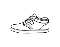 coloring pages shoes printable converse shoe coloring page at getcoloringscom free shoes pages coloring printable 