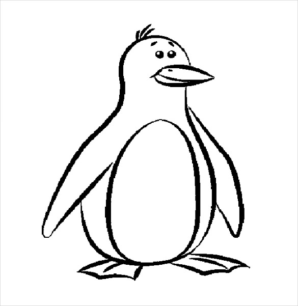 coloring penguin cute animal coloring pages best coloring pages for kids coloring penguin 