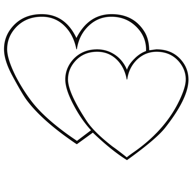 coloring picture of a heart free printable heart coloring pages for kids cool2bkids of picture heart a coloring 