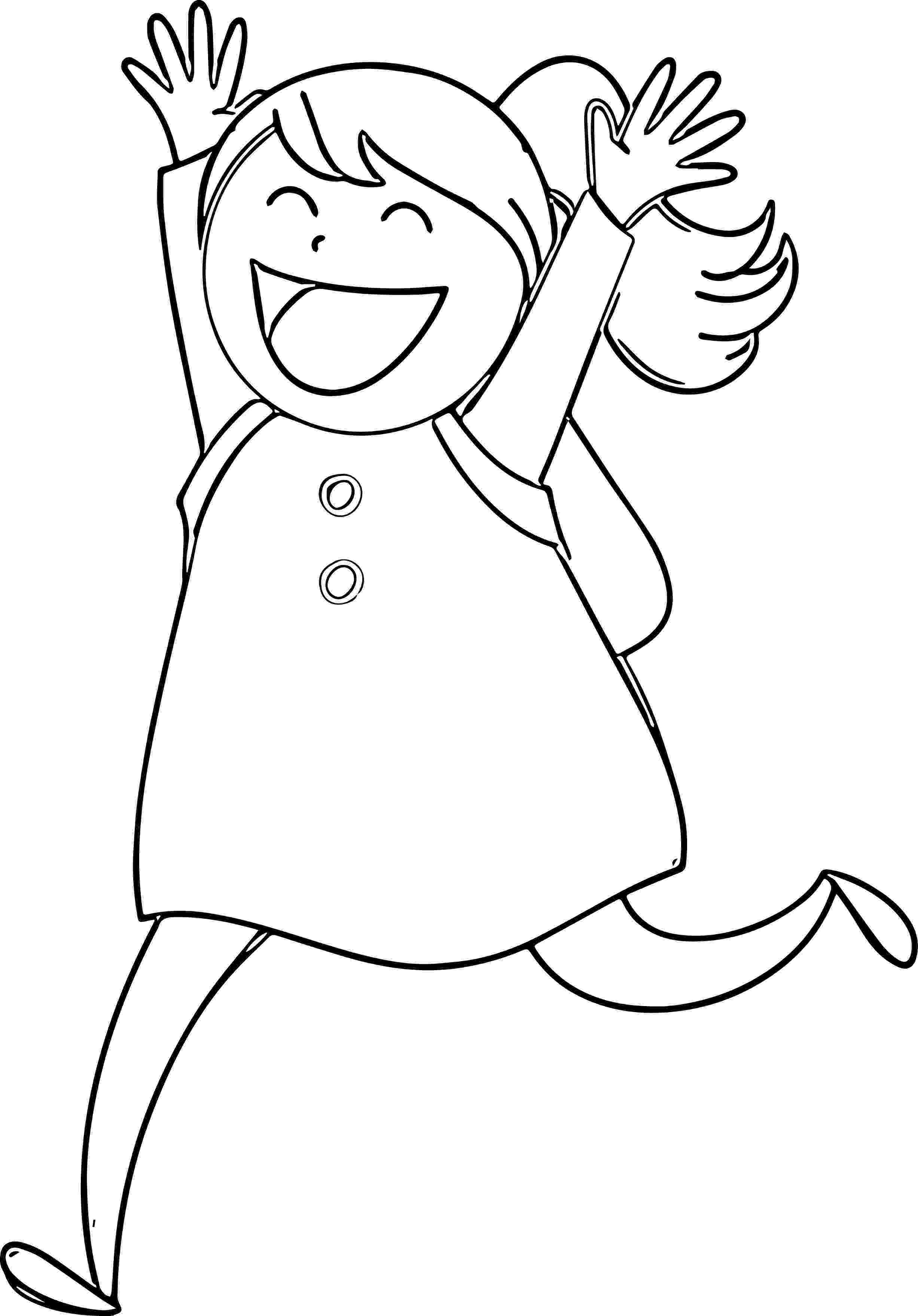 coloring picture of girl happy girl coloring pages download and print for free picture coloring girl of 