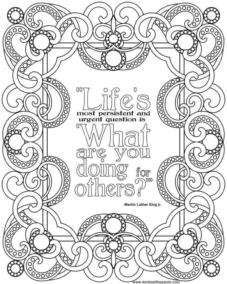 coloring picture quotes all quotes coloring pages printable quotesgram quotes picture coloring 
